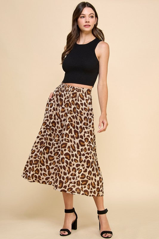 Animal Printed Skirt